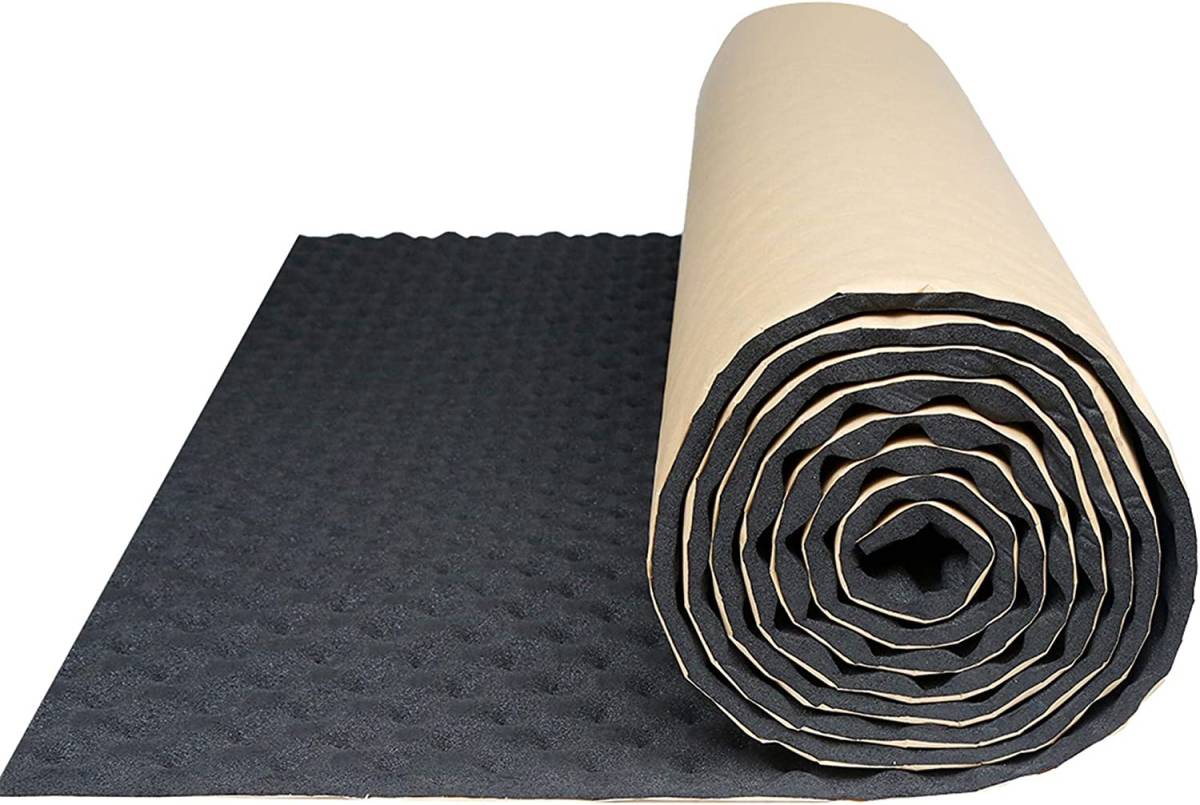 【送料込】（150cm*100cm）　uxcell 断熱マット 断熱材 防音材 吸音材 遮音 断熱 熱反射 耐熱ウェーブ