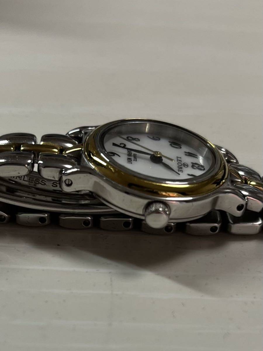 LEOBE レディース 腕時計 クオーツ 時計 女性 ファッション小物 飾り コレクション ジャンク品の画像4