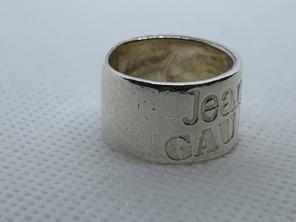 10号〜11号　Jean Paul GAULTIER ジャンポールゴルチエ ゴルチェ　リング　指輪　シルバー　アーカイブ archive silver ring_画像4