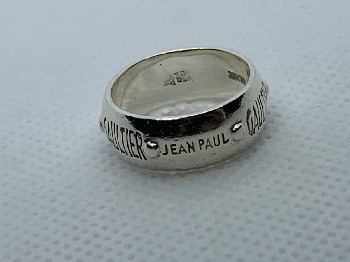 8号　Jean Paul GAULTIER ジャンポールゴルチエ ゴルチェ　シルバー　リング　アーカイブ　archive silver ring ピンキーリング