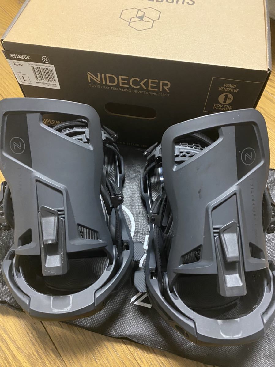 送料込み】ナイデッカー スーパーマチック Lサイズ nidecker