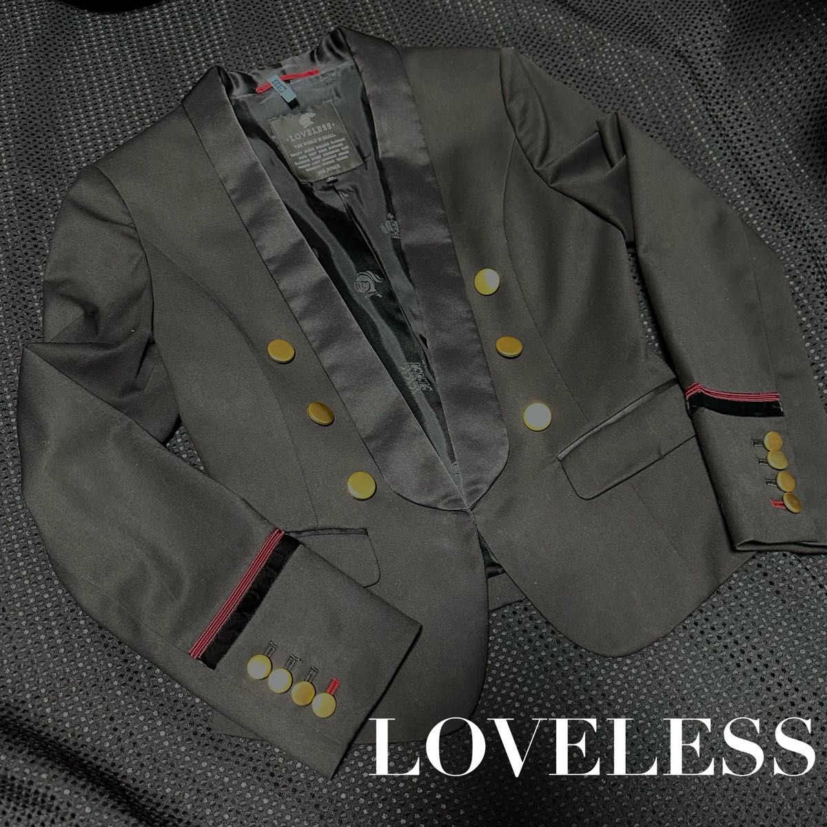 LOVELESS ナポレオンジャケット ブラック