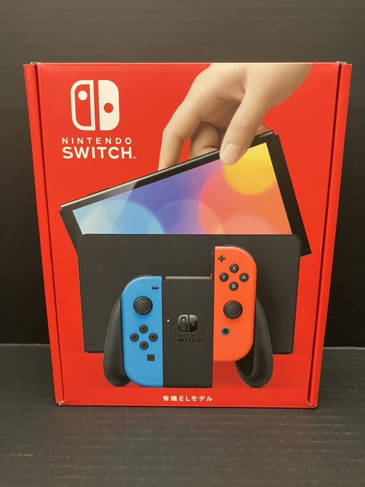 Nintendo Switch(有機ELモデル) ネオンブルー&ネオンレッド色-