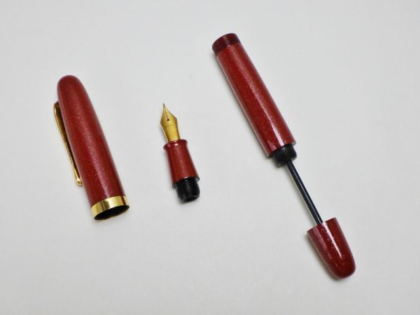 手造り万年筆舗 WARRANTED 585 14KARAT 土田修一 (4530 手造り万年筆舗 WARRANTED 585 14KARAT 土田修一 (4530