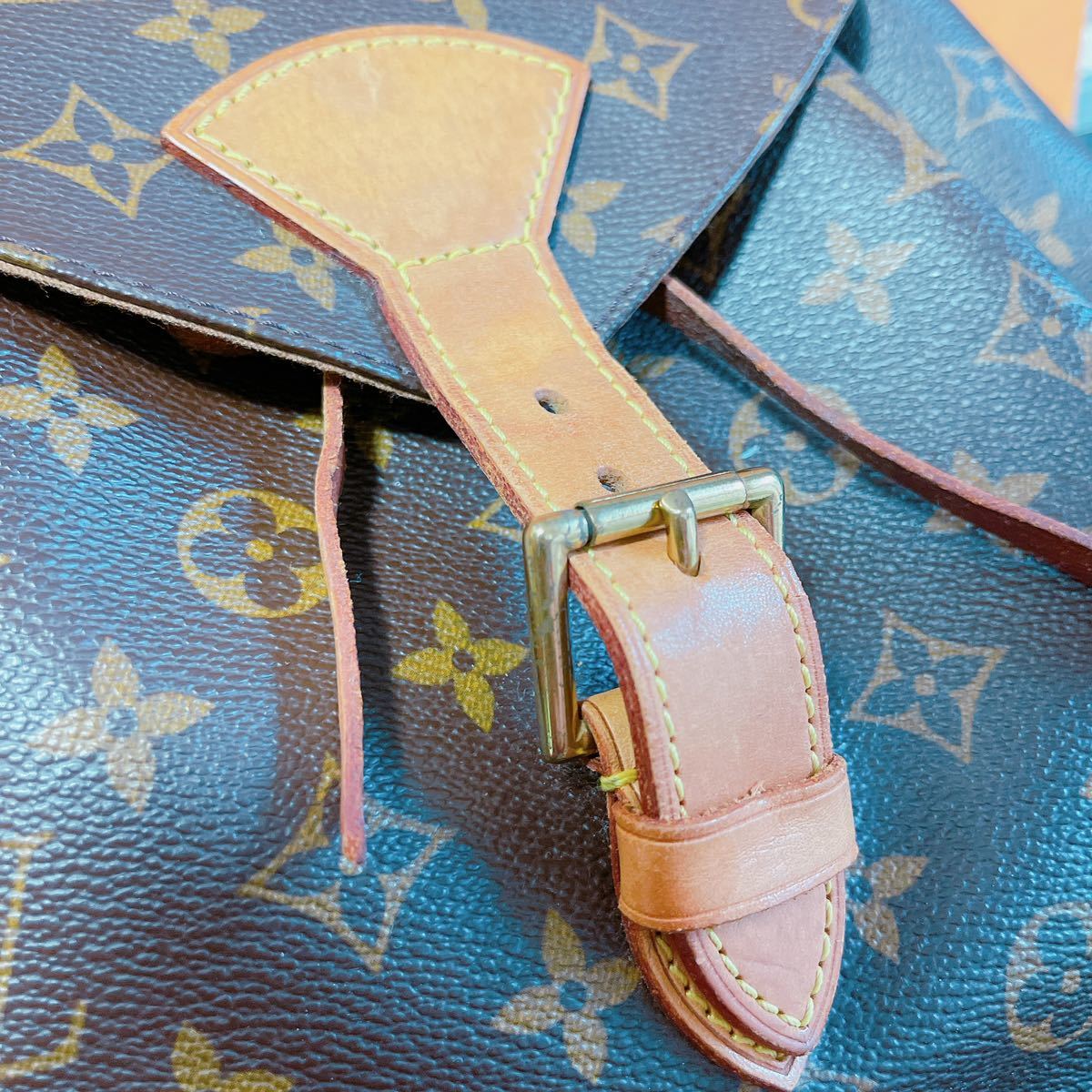 LOUIS VUITTON ルイヴィトン モンスリ GM リュックサックバックパック モノグラム リュック ジャイアント オンザゴー_画像6