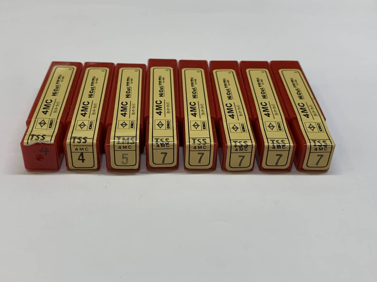 KOBELCO コベルコ ハイカット エンドミル 4MC センターカット 8 KOBELCO コベルコ ハイカット エンドミル 4MC センターカット 8