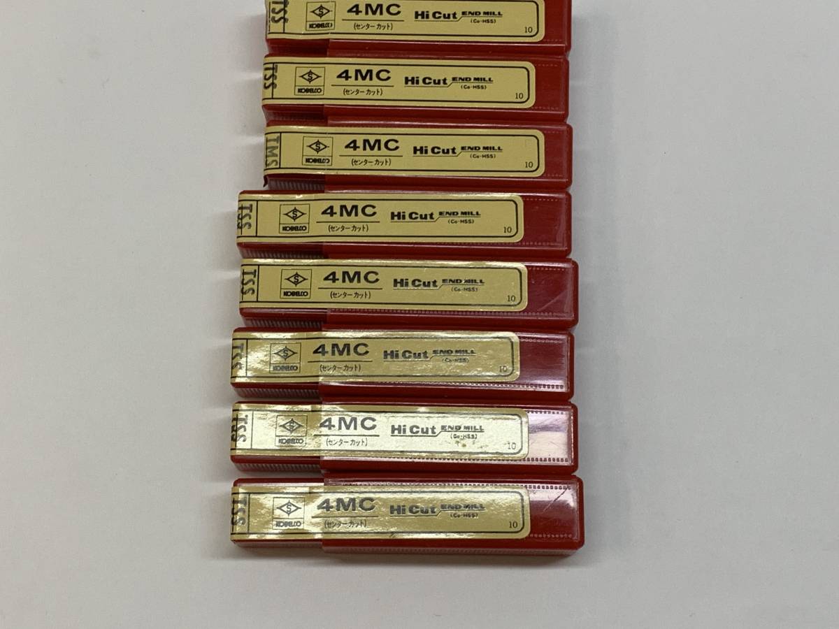 KOBELCO コベルコ ハイカット エンドミル 4MC センターカット 8 KOBELCO コベルコ ハイカット エンドミル 4MC センターカット 8