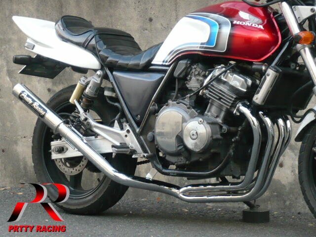 HONDA CB400SF NC31 CBSF 分割式 4-2-1 50.8π 【流タイプ2】 PRETTY管 マフラー_画像1