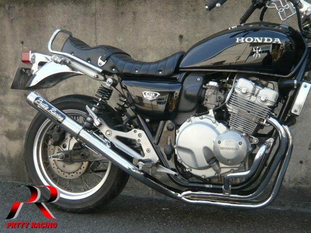 HONDA CB400FOUR NC36【流タイプ2】 PRETTY管 マフラー_画像2