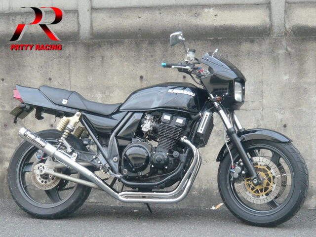 プリティー KAWASAKI ZRX400/2 ～97 50.8π 【流タイプ2】 PRETTY管 マフラー_画像3