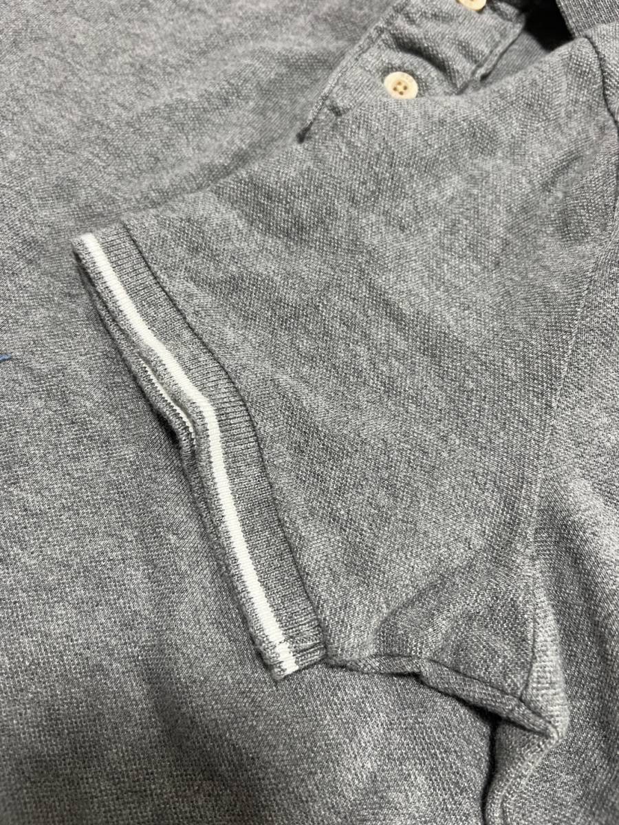 [ rare goods ] Hollister polo-shirt men's L gray HOLLSTER new goods unused 