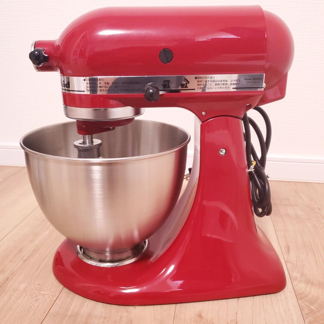 KitchenAid キッチンエイド スタンドミキサー 4 3L 赤｜PayPayフリマ