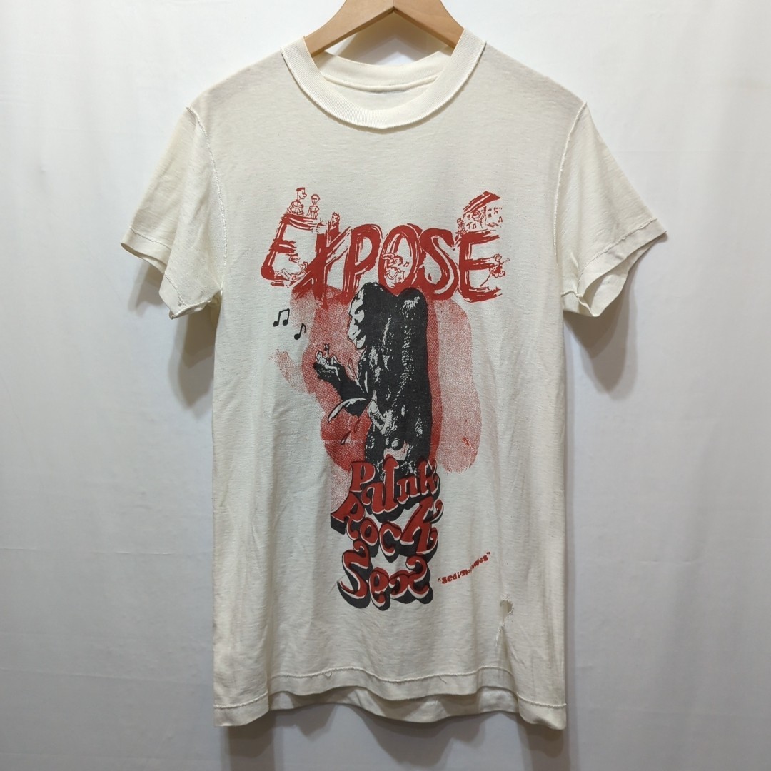 90年代 ヴィンテージ エクスポゼ EXPOSE Tシャツ メンズ S相当 90's VINTAGE ビンテージ バンドTシャツ ロックTシャツ バンT  プリントT