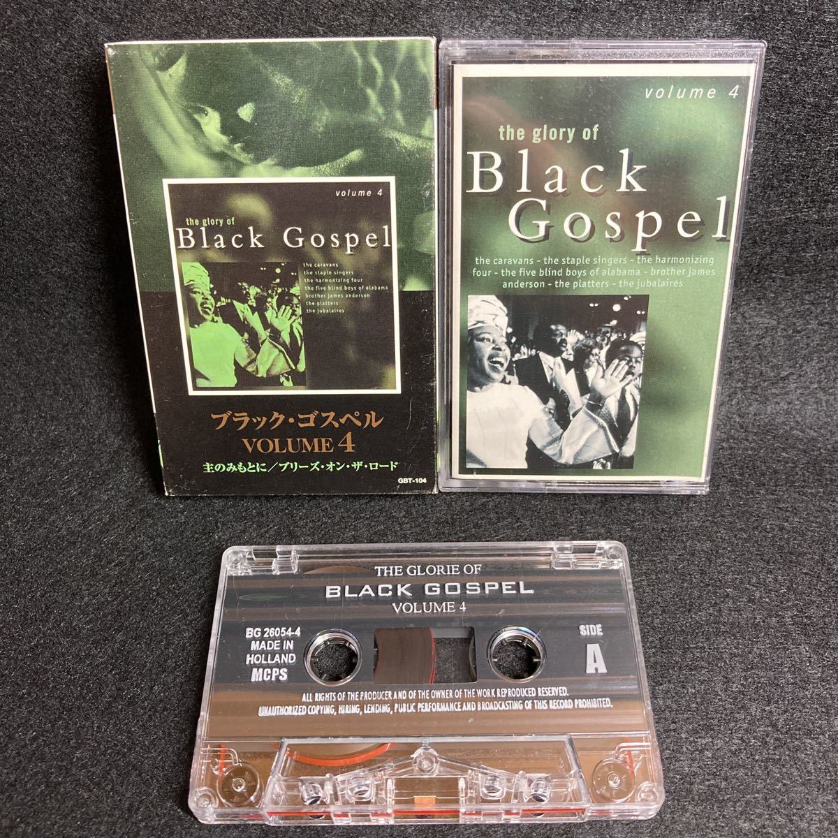 ブラック ゴスペル カセット カセットテープの画像1