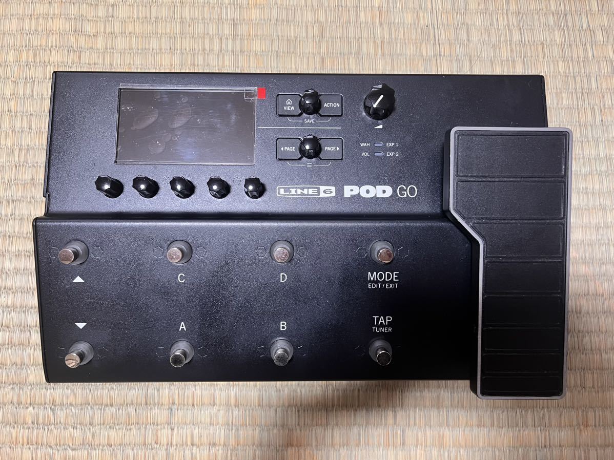 LINE6 Pod Go アンプシュミレーター 付属品 箱付き 美品 送料無料