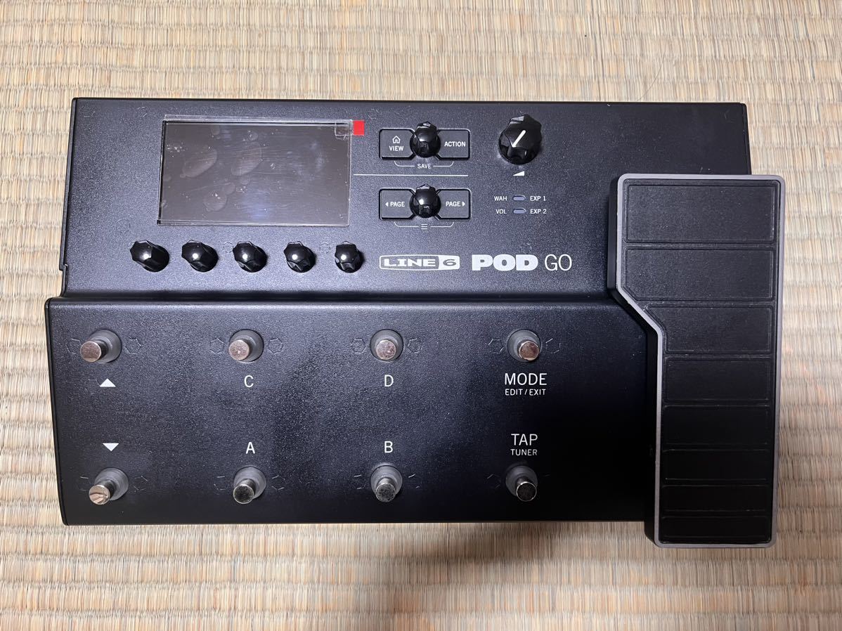 LINE6 POD GO (付属品、外箱揃ってます)-