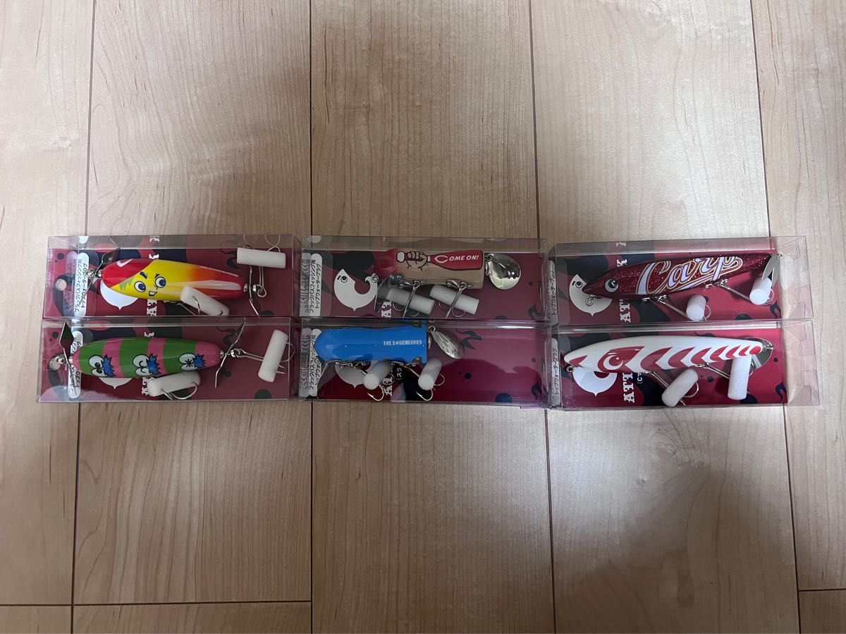 C-ATTACK カープ ルアー 全6種 コンプリート ストックルアー 限定 50個