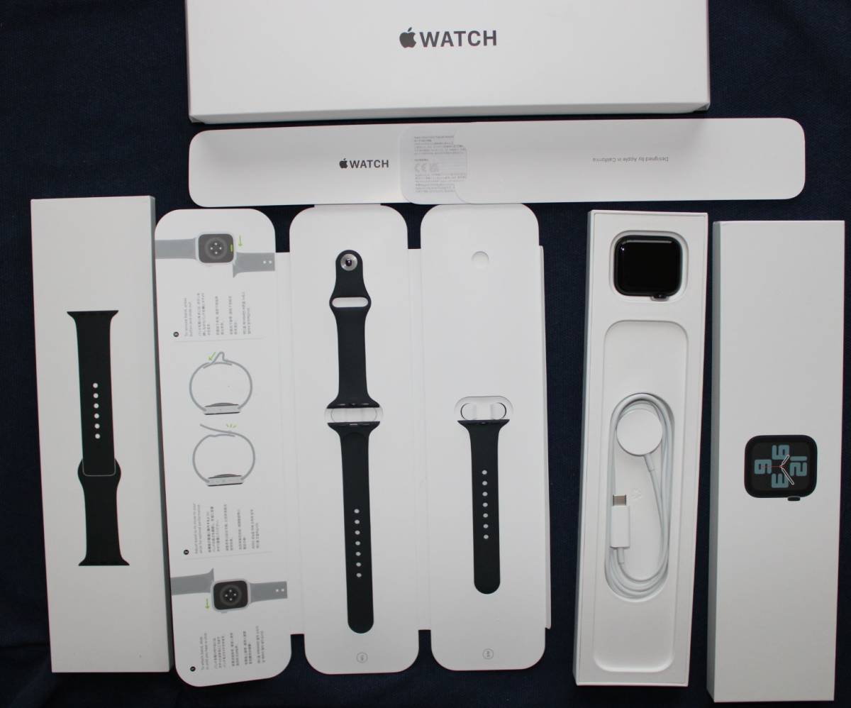 開封済・・美品】Apple Watch SE 第2世代 GPS+Cellular Midnight 40mm