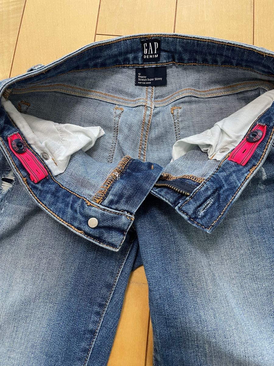 Gap Teen Girls Denim Stretch Super Skinny Jeans Size 14 Regular