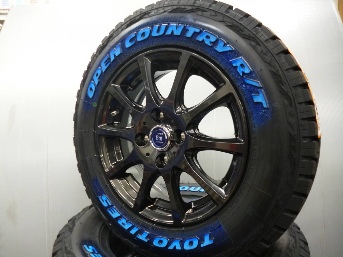 TOYOオープンカントリーR/T△165/80R14セット☆プロボックス