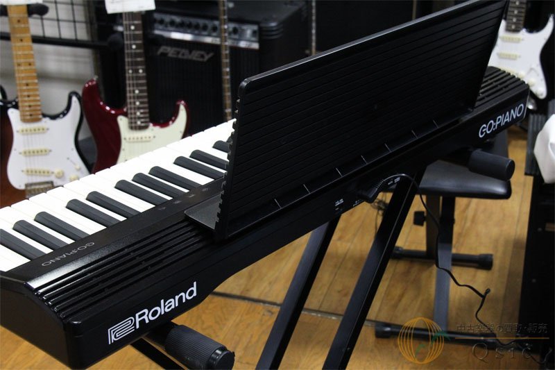 [美品] Roland GO:PIANO GO-61P Bluetooth機能を搭載した61鍵盤キーボード/小型・軽量で扱いやすいモデル！ 2020年製 [QJ248]_画像7