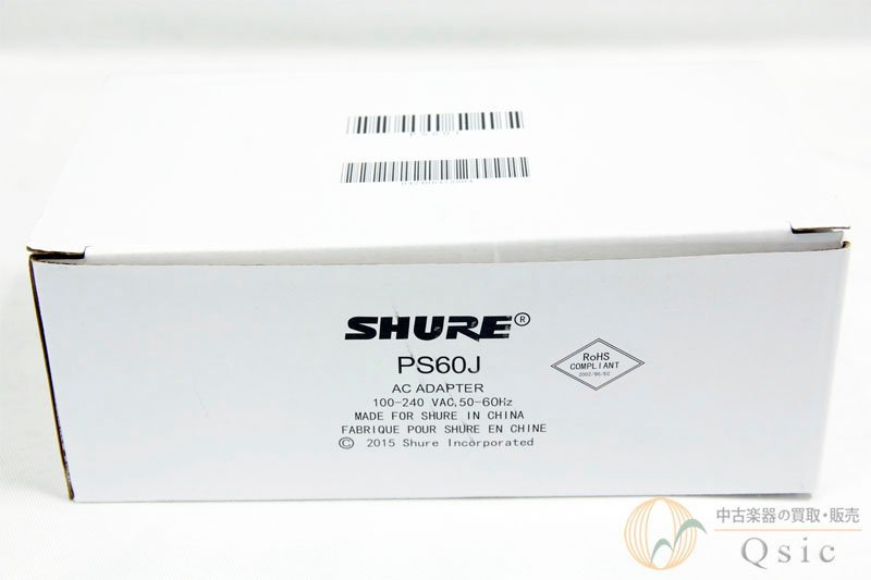 [極美品] SHURE PS-60J SBC200用AC電源アダプター [QJ227]_画像3