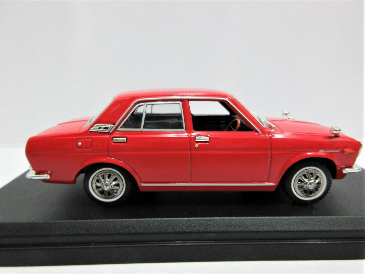 ☆アシェット 国産名車コレクション 1/43☆ Nissan Bluebird 1600 SSS (1969) 日産 ブルーバード hachette ミニカー 中古/USED_画像4