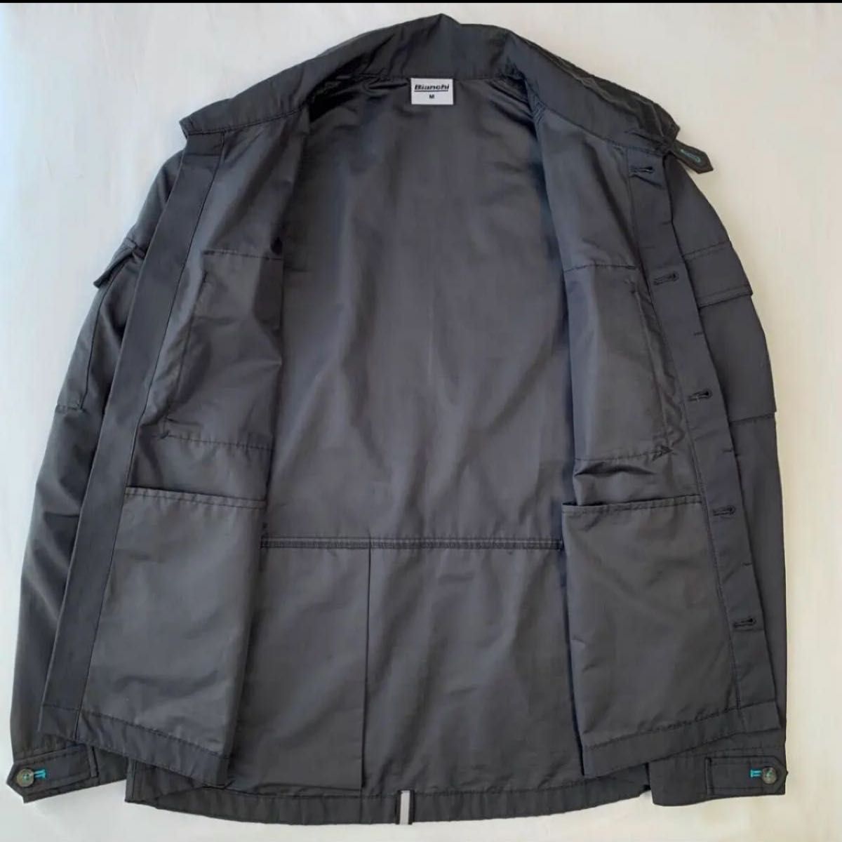 超美品 】ビアンキ ビアンキジャケット マウンテンバイク オシャレ