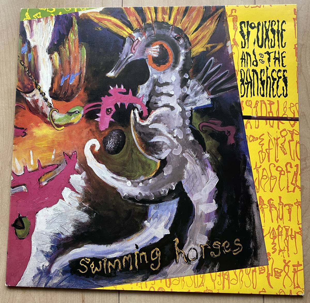 ■Siouxsie and the Banshees / Swimming Horses ■12インチ、UK盤_画像1