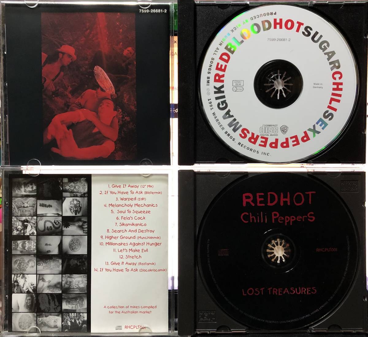 CD6枚 Red Hot Chili Peppers Californication,BY THE WAY,BLOOD SUGAR SEX MAGIK,LOST TREASURES,GREATEST HITS,JOHN FRUSCIANTE SHADOWS_画像4