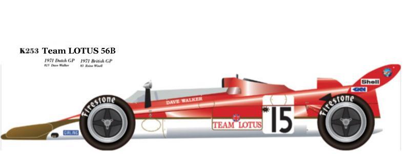 ６５　驚愕のF-1タービンカーフルディテール組み立てキット　タメオ渾身のキット！１/４３ TAMEO社の「LOTUS 56B　オランダGP　1971」 _画像1