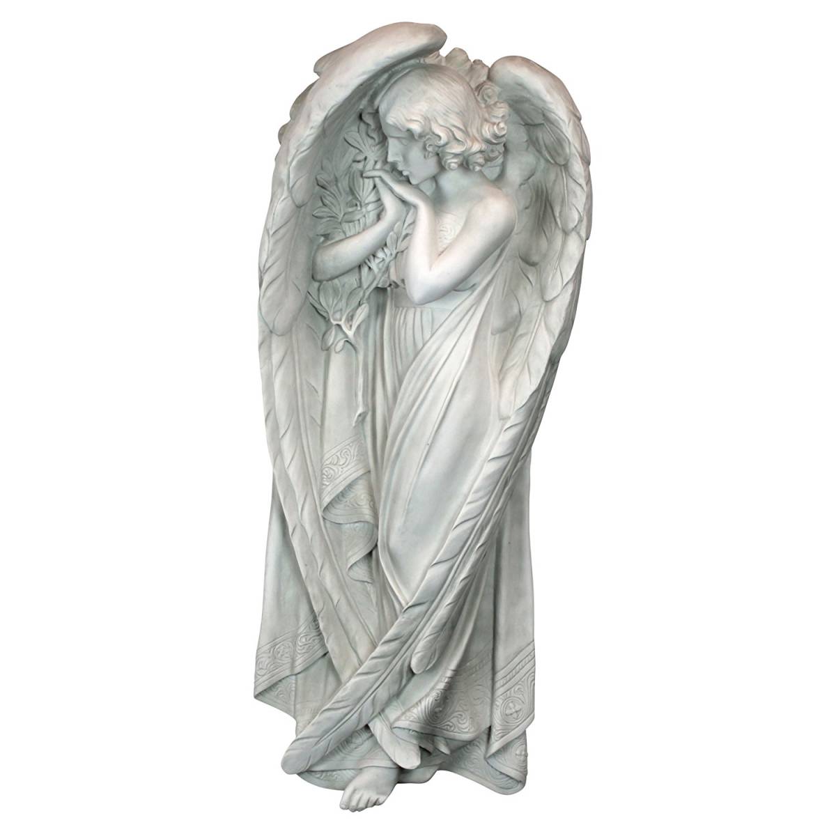ヤフオク! - 18世紀イタリア教会建築芸術 天使像 壁掛け型オ