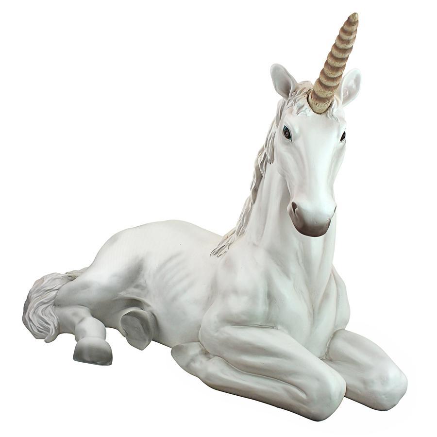 .. Unicorn interior combined use outdoors outdoor ornament sculpture objet d'art exterior garden miscellaneous goods ornament figure garden decoration large accent white horse 