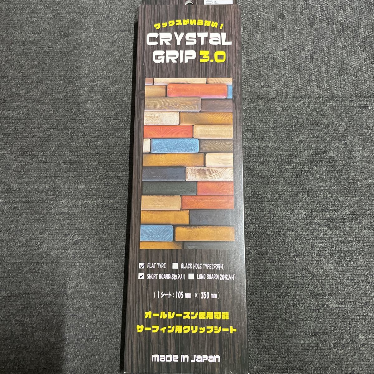 CRYSTAL GRIP クリスタル グリップ 3 0 ショートボード FLAT CRYSTAL GRIP クリスタル グリップ 3 0 ショートボード FLAT