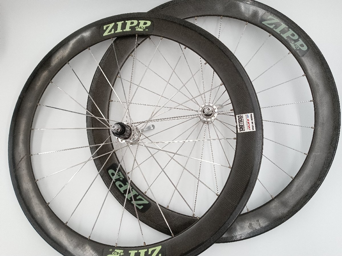 Yahoo!オークション - ☆中古品☆ ZIPP 440 ジップ カーボン ホイール 