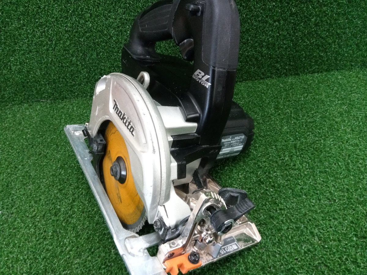 ☆品☆マキタ makita 125mm 充電式マルノコ HS471D 18V仕様 6.0Ah
