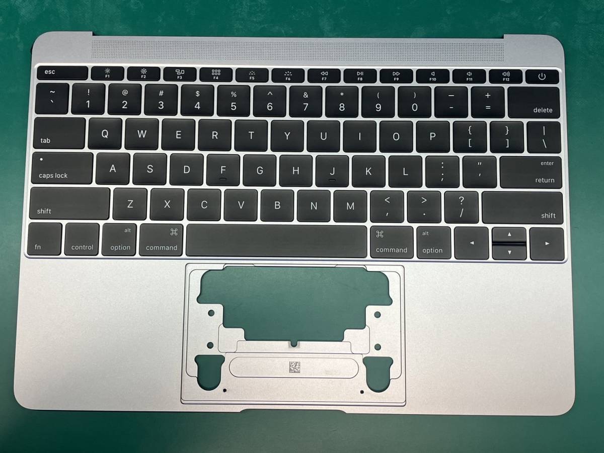 【即日発送可能】【新品】【送料無料】 A1534 MacBook 12インチ 2016 英語キーボード バックライト付 スペースグレイ