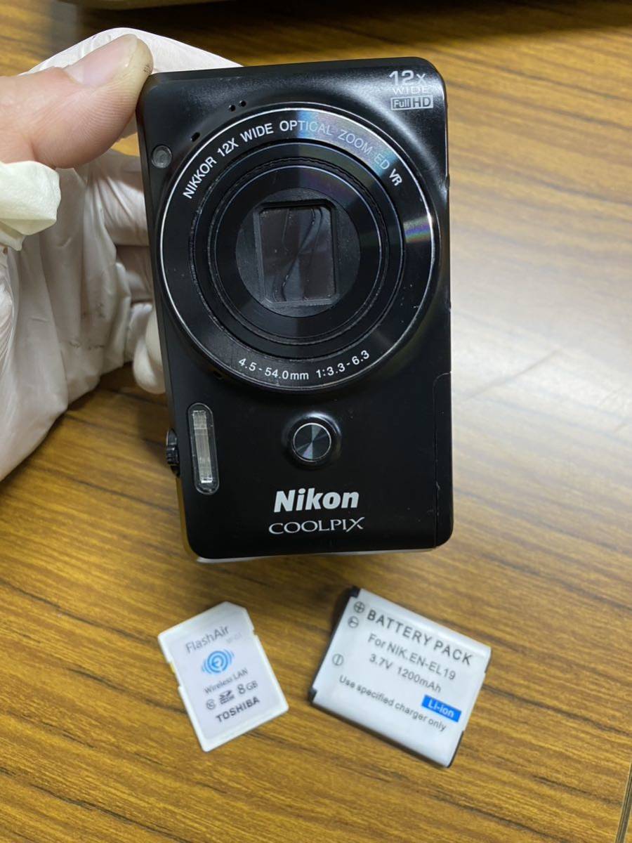 Yahoo!オークション - A1586)Nikon COOLPIX S6900 コンパ...