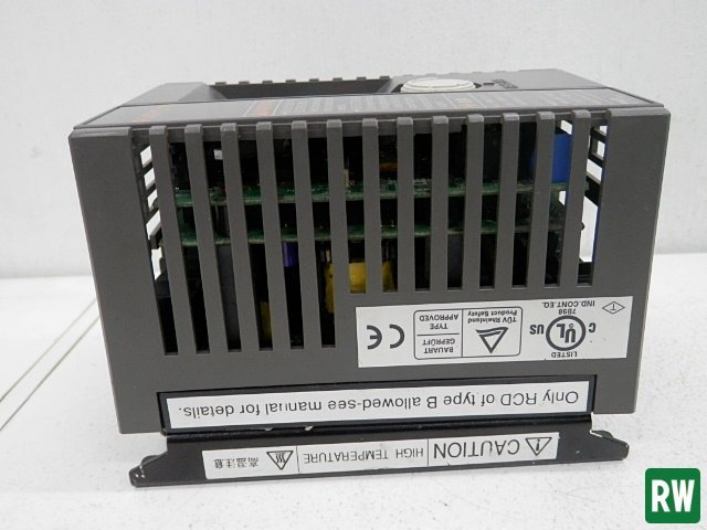 インバータ 富士電機/FUJI FVR0.2C11S-2 AC200V 0.2KW 動作確認済 配電用品 DIY [4]_画像5