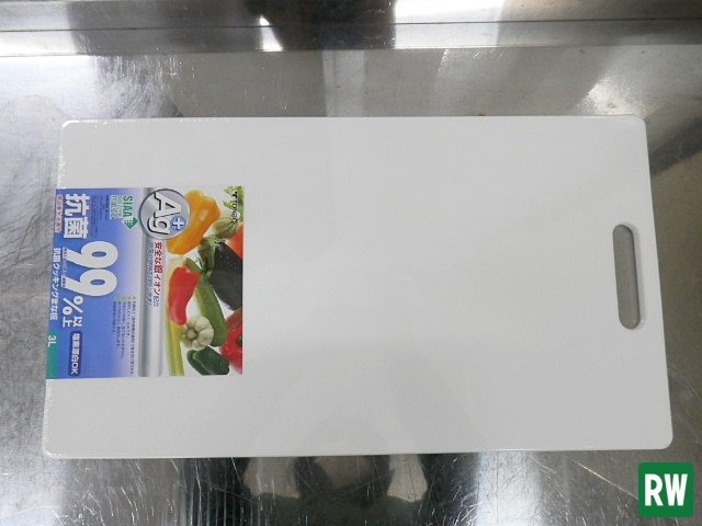  самовывоз ограничение [ новый товар ] антибактериальный пластик кухонная доска 3L стрекоза 45×25×1cm белый новый блестящий соединение сделано в Японии [6]