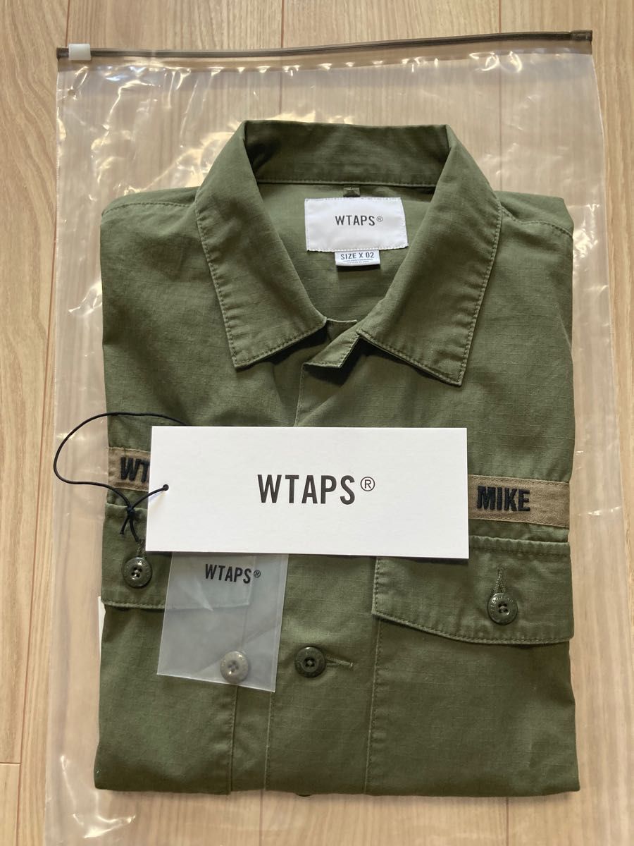 WTAPS BUDS LS/SHIRT.COTTON.RIPSTOP 20SSダブルタップス バッズ Olive