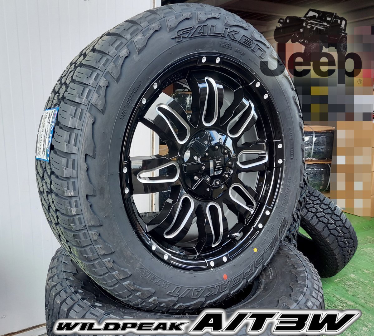 LEXXEL Balano JEEP ラングラー JL JK 20インチ ファルケン WILDEPEAK A/T03W 275/55R20 285/55R20_画像4