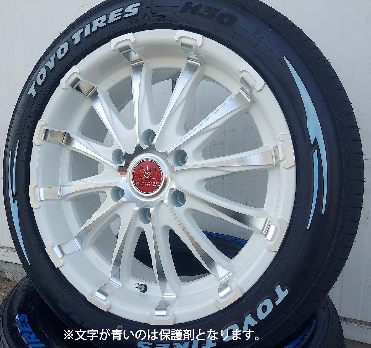 Bounty Collection BD12!!200系ハイエース TOYO H30 225/50R18 18インチ 新品タイヤホイールセット_画像3