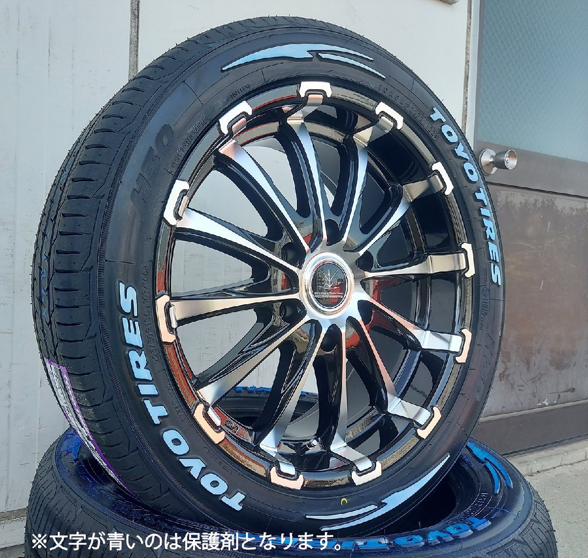 Bounty Collection BD12!!200系ハイエース TOYO H30 225/50R18 18インチ 新品タイヤホイールセット_画像2