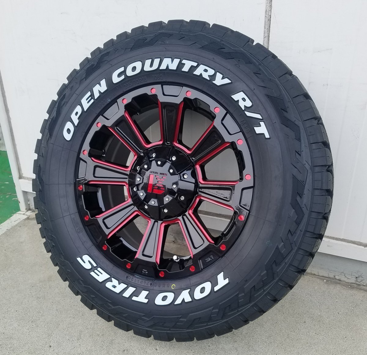 New!!デリカD5 エクストレイル RAV4 CX5 16インチ トーヨー オープンカントリー RT 235/70R16 225/70R16 ホワイトレター タイヤホイール_画像6