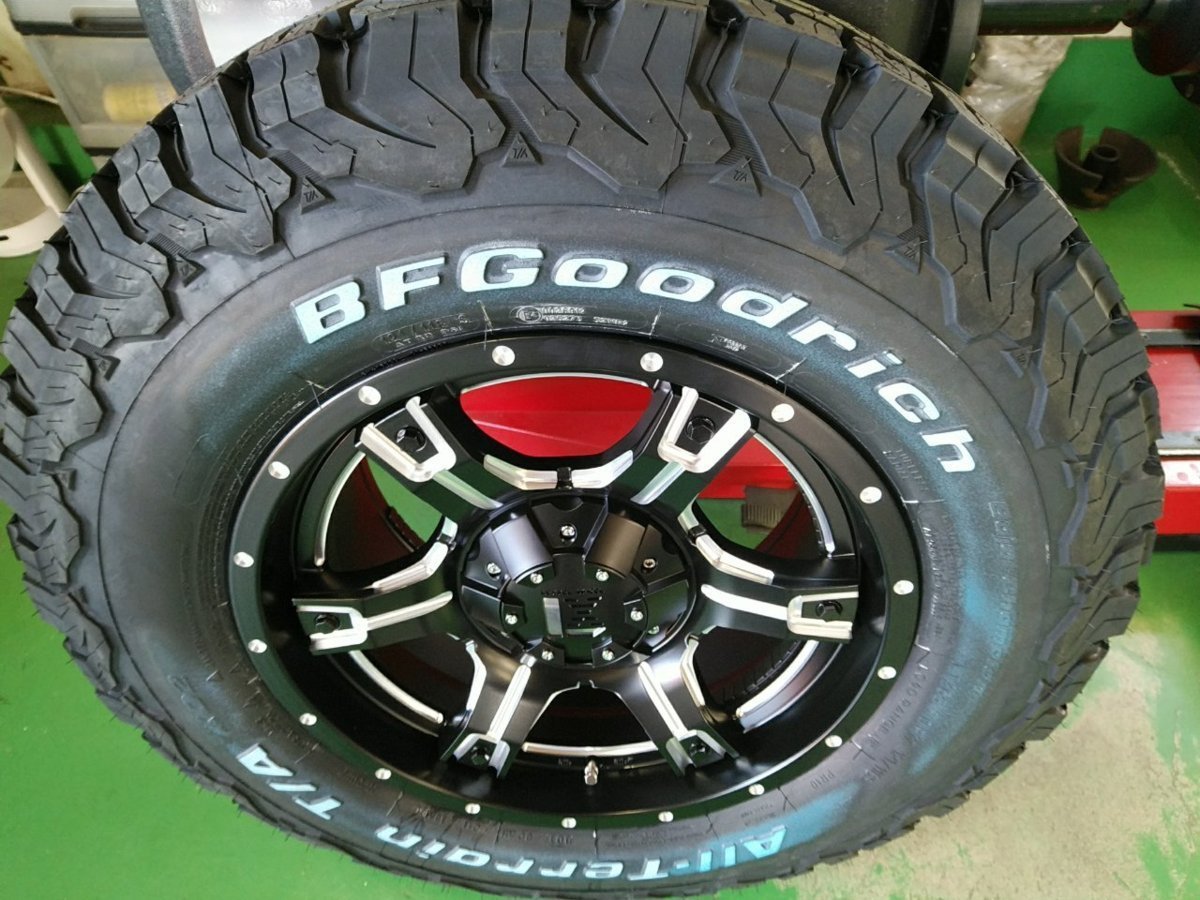 BFGoodrich オールテレーン KO2 265/65R17 265/70R17 プラド ハイラックス サーフ FJ タイヤホイール 17インチ OutLaw_画像2