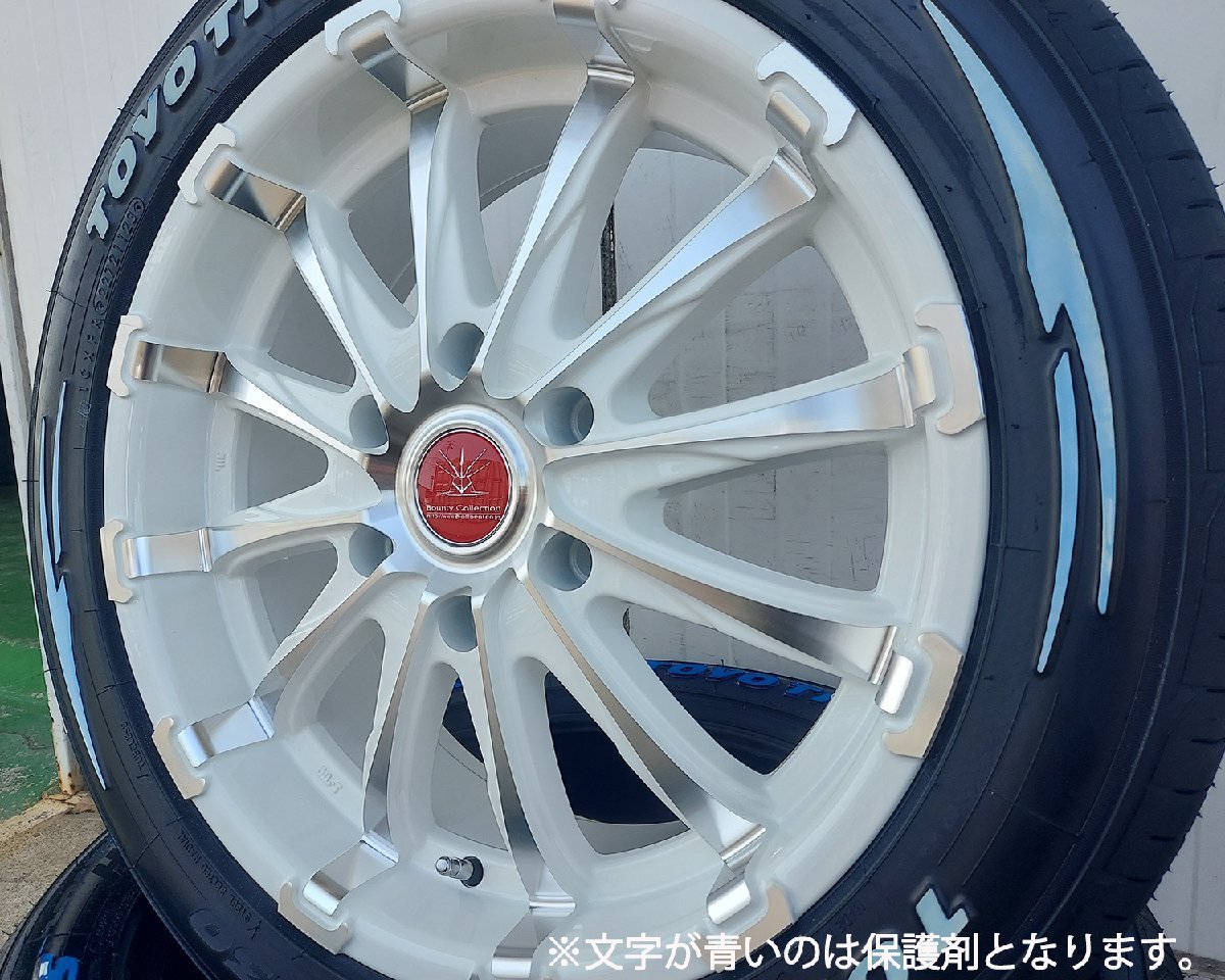 Bounty Collection BD12!!200系ハイエース TOYO H30 225/50R18 18インチ 新品タイヤホイールセット_画像1