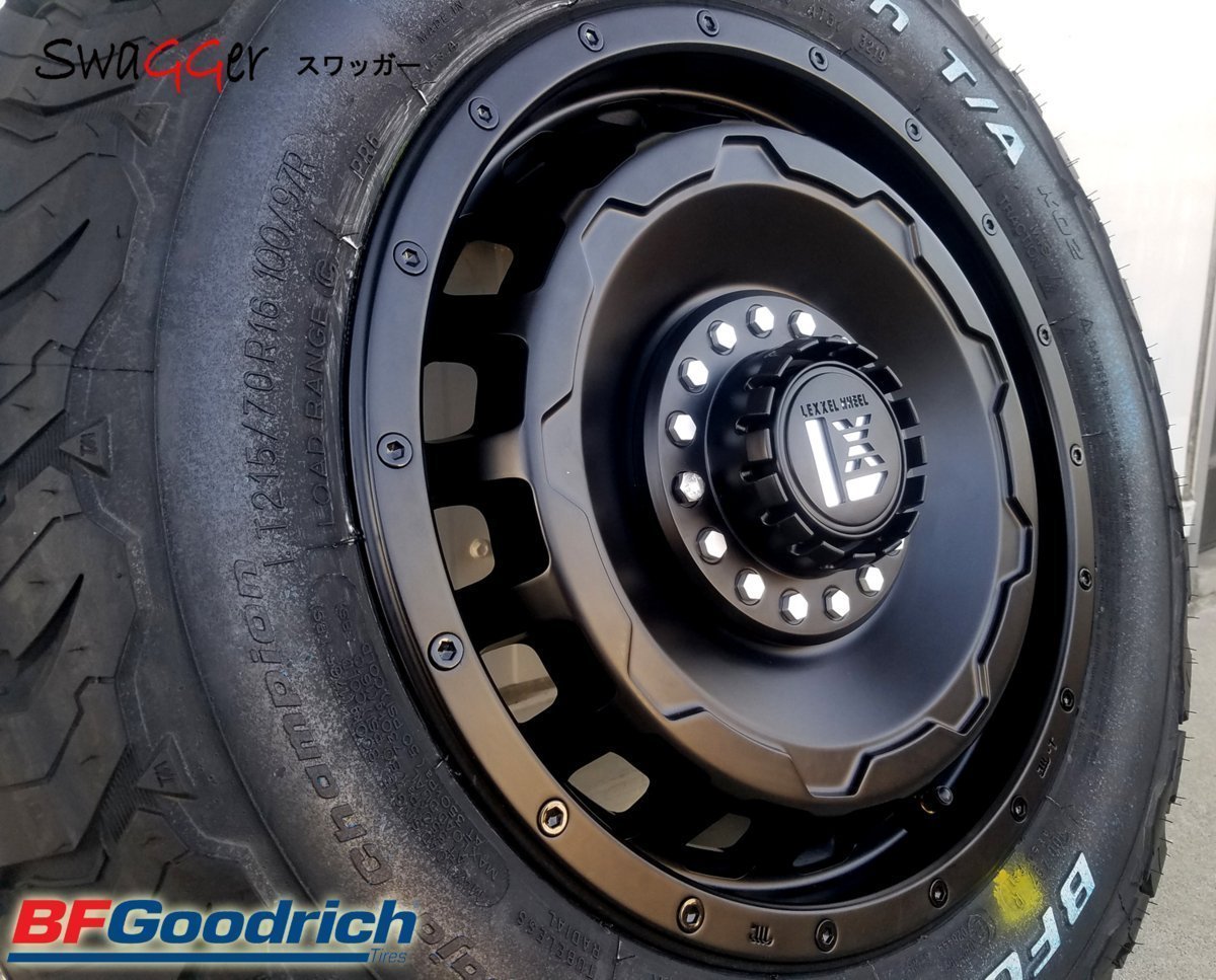 ヤリスクロス XV CX3 クロスロード LEXXEL SwaGGer BF Goodrich ALLTERRAIN KO2 225/70R16 215/70R16 タイヤホイールセット 16インチ_画像8