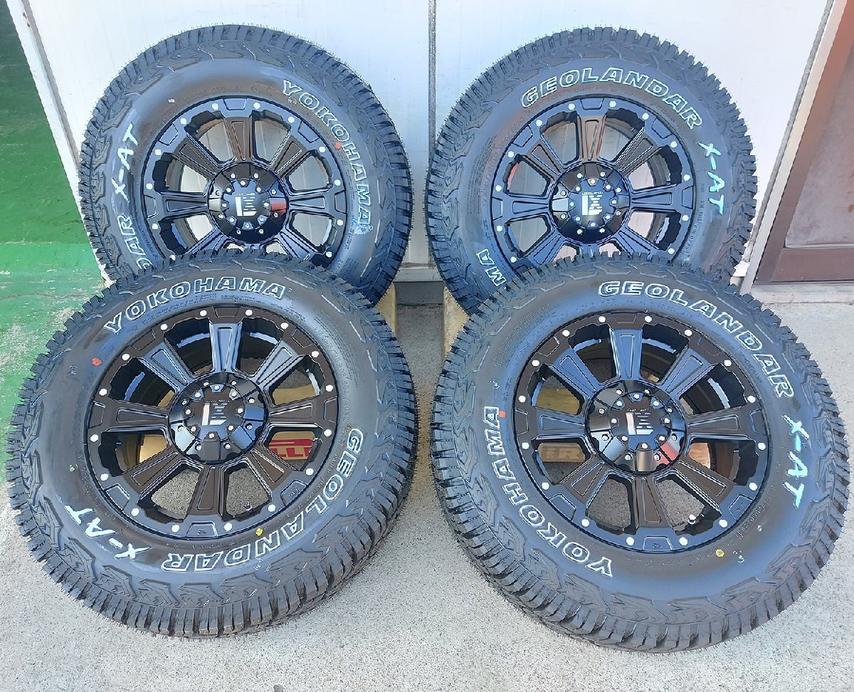 New!!RAV4 デリカD5 エクストレイル アウトランダー CX5 LEXXEL ヨコハマ ジオランダー X-AT 235/70R16 225/75R16 タイヤホイール 16インチ_画像10