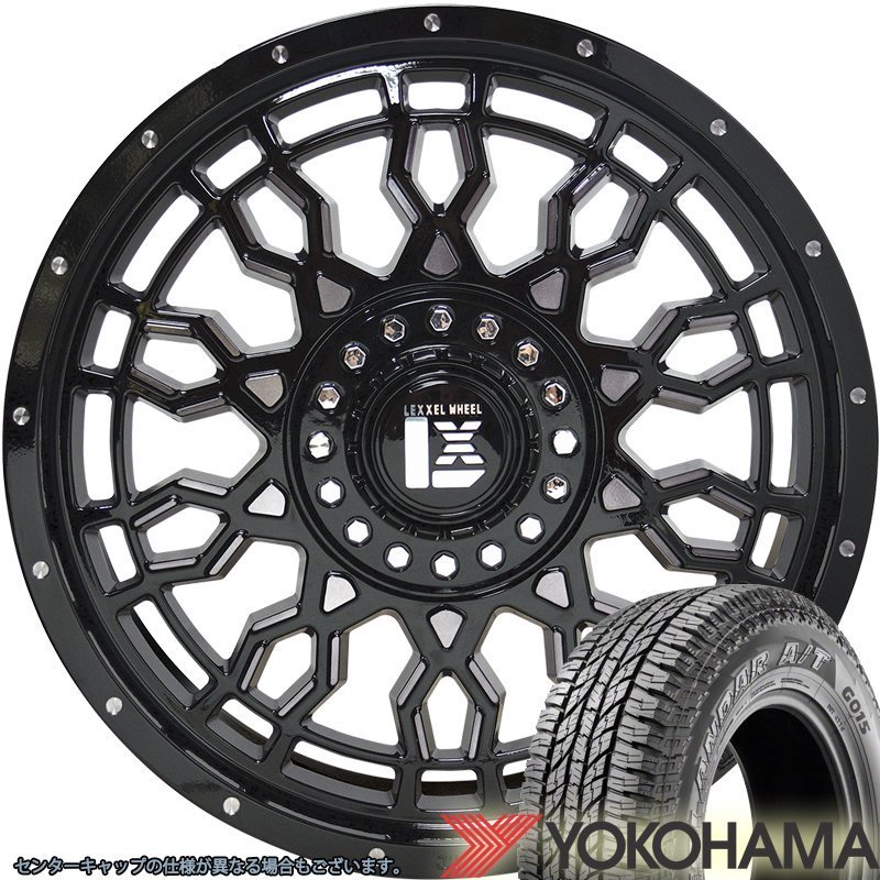 ジープ JEEP ラングラー JL JK ナイトロ 17インチ LEXXEL PreDator ヨコハマ ジオランダー AT G015 265/65R17 265/70R17 285/70R17_画像2